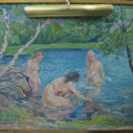 437 6597 OIL PAINTING